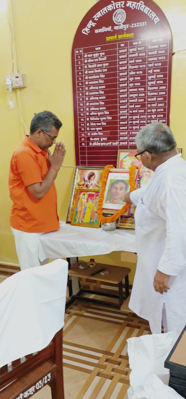 कथाकार प्रेमचंद की जयंती पर श्रद्धापूर्ण भाव सें किया गया याद