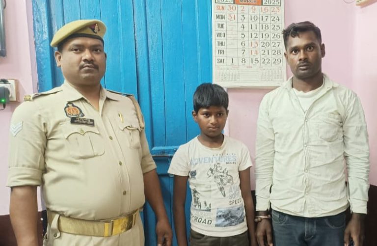 संदिग्ध अवस्था में प्लेटफार्म पर घूमता मिला किशोर